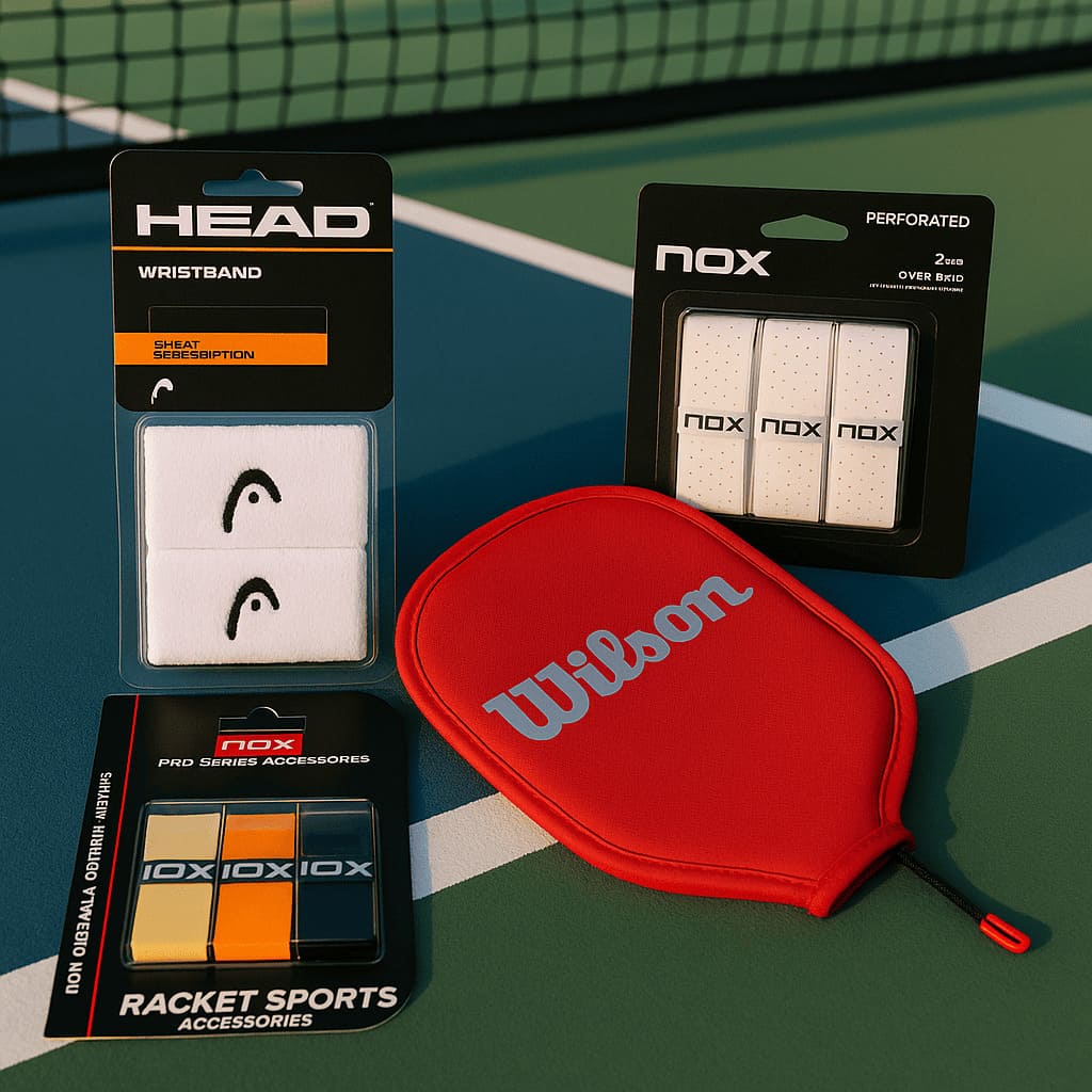 Illustration pack Accessoires de pickleball