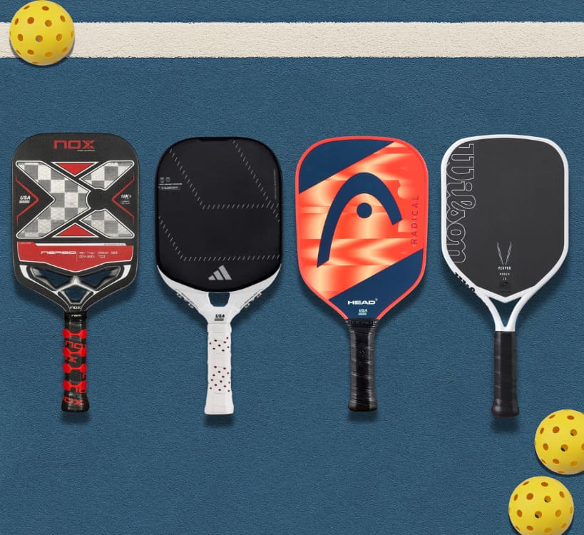 Illustration pack Raquettes de pickleball